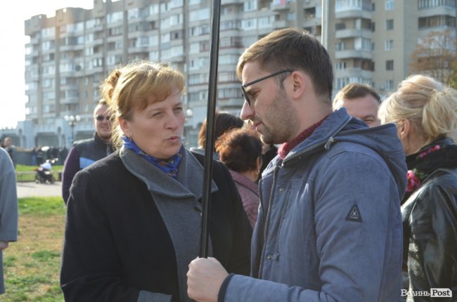 Луцьк приєднався до всеукраїнської акції протесту профспілчан. ФОТО