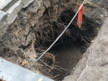 Провалля поблизу Замкової площі в Луцьку: що з'ясували археологи