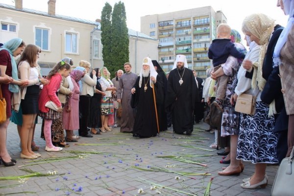 Зустріч патріарха Філарета у Луцьку. ФОТО