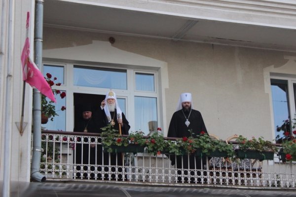 Зустріч патріарха Філарета у Луцьку. ФОТО