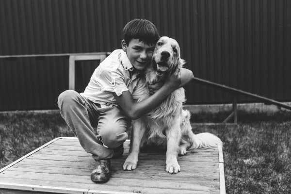 Лучанка стала хрещеною маленького безхатченка. ФОТО