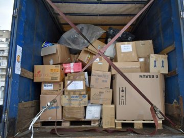 З Волині до Херсону відправили гуманітарну допомогу