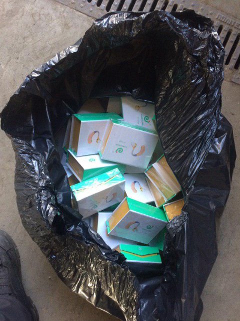 Сир, сорочки і слухові апарати: недільна контрабанда на «Ягодині». ФОТО