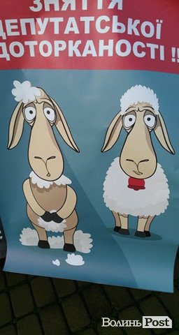 Чесний суд і відкриті списки: Луцьк приєднався до всеукраїнської акції протесту