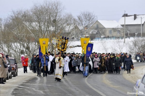 Фото Водохреща в Жидичині
