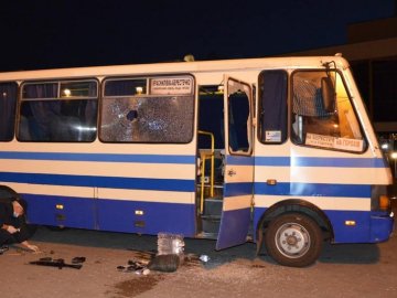 Захоплений терористом у Луцьку автобус не вийшов у рейс. ВІДЕО