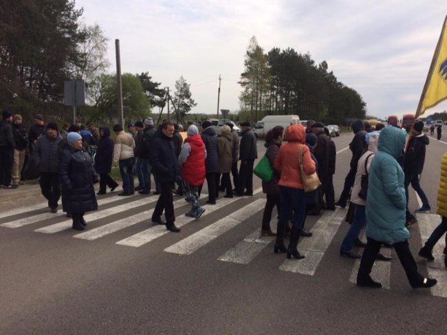 Ковельчани перекрили міжнародну трасу