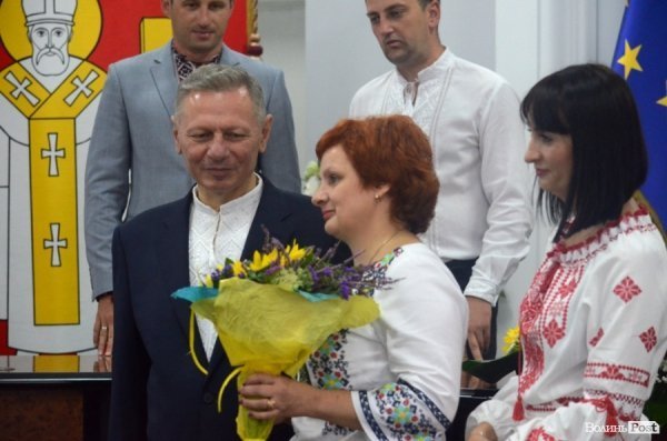 Кого нагороджували в Луцькраді. ФОТО