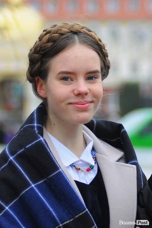 Обличчя різдвяних гулянь у центрі Луцька. ФОТО