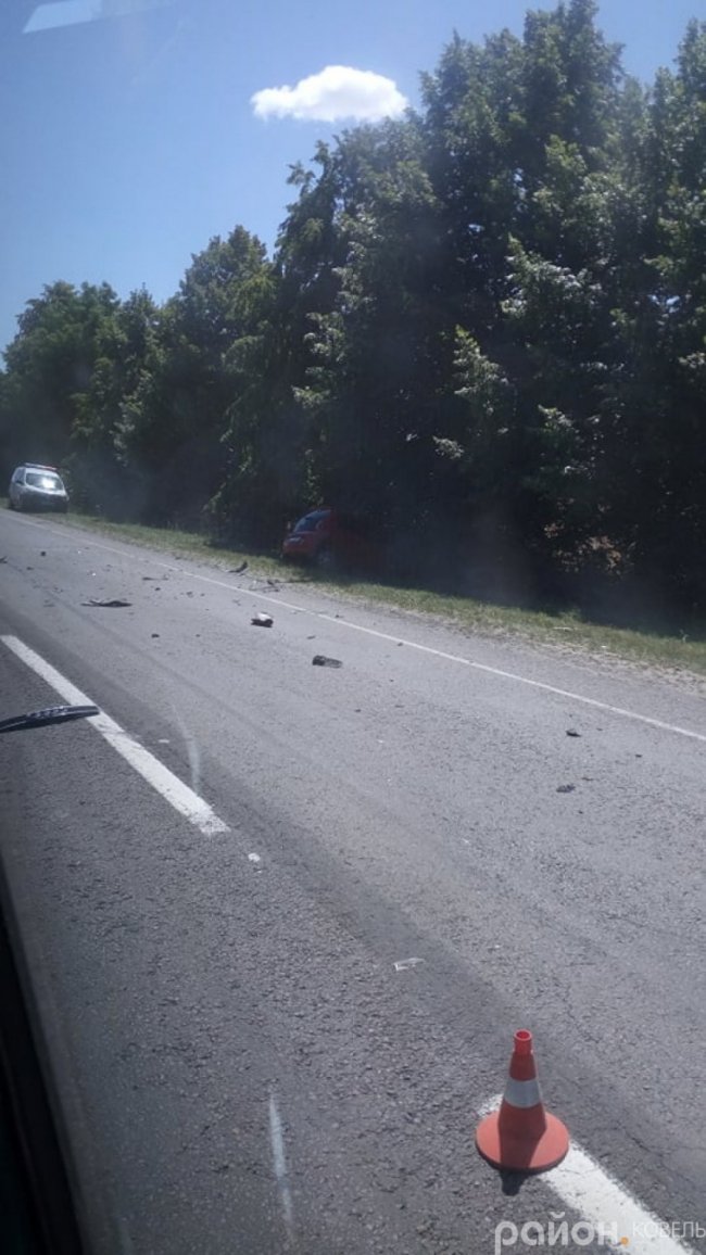 Аварія на Волині: зіткнулись Volkswagen і Audi