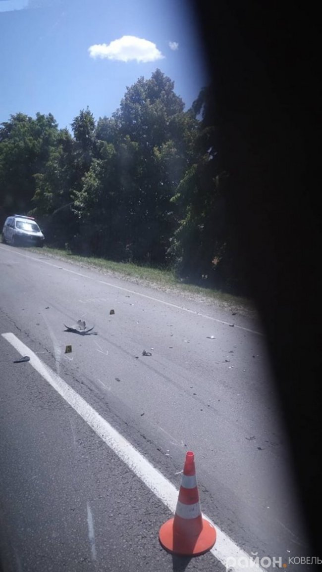 Аварія на Волині: зіткнулись Volkswagen і Audi