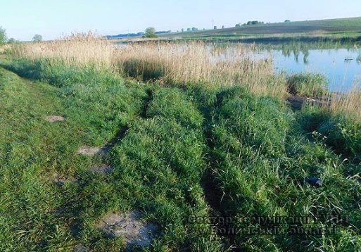 На Волині побили рибалок та викрали їх автомобіль. ФОТО