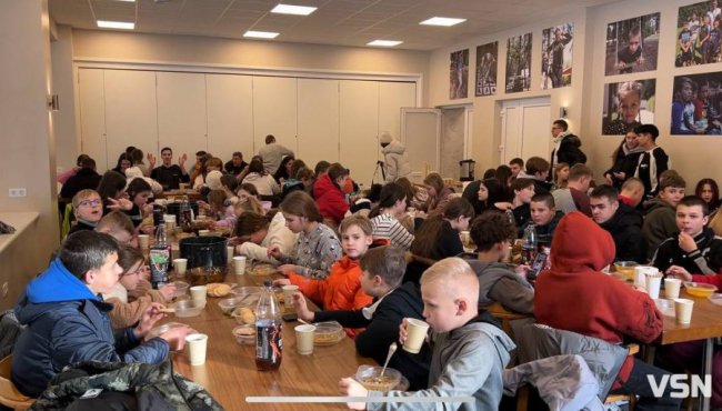 У таборі на Волині оздоровлюють дітей із Харківщини