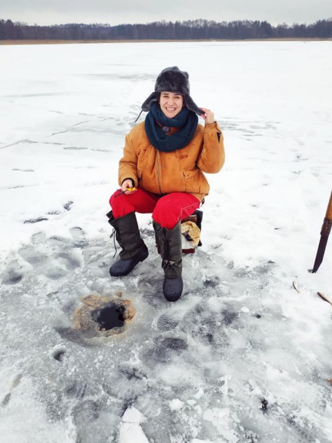 Зимова рибалка на Шацьких озерах. ФОТО