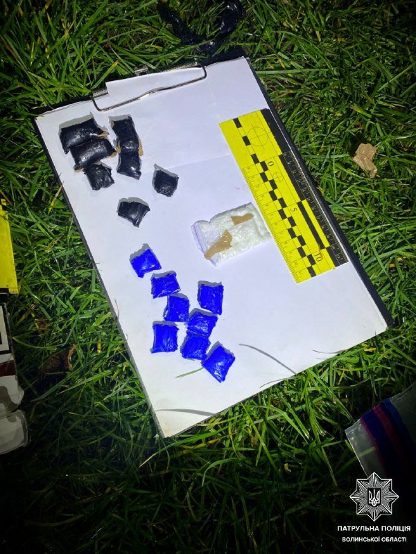 Втікаючи, перекинув 15 згортків через паркан: у Луцьку затримали чоловіка з наркотичними речовинами