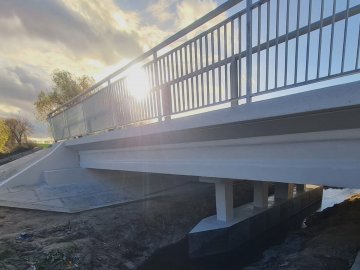 У Луцькому районі поремонтували міст та відновили рух на дорозі