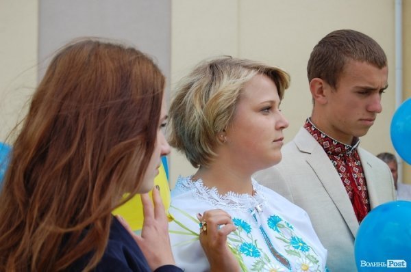 Посвята в студенти у луцькому «політесі». ФОТО