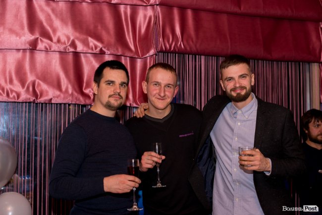 Андрій Д'яченко, блогер Антон Бугайчук та стендап-комік Вадим Барабуха 