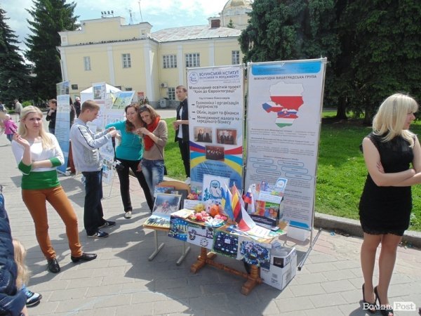 День Європи у  Луцьку. ФОТО