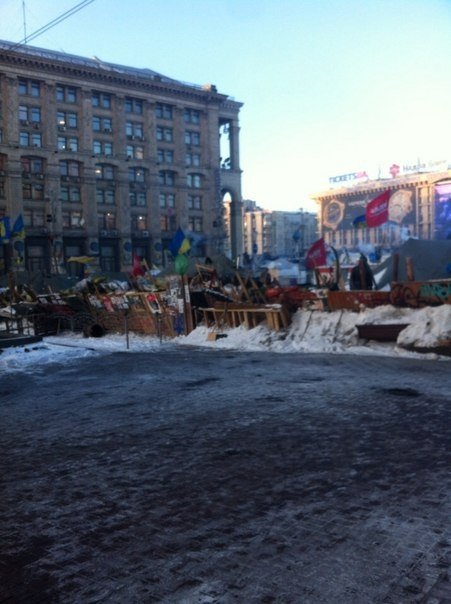 Відома волинська співачка побувала на Євромайдані. ФОТО