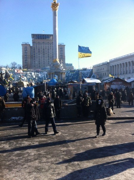 Відома волинська співачка побувала на Євромайдані. ФОТО