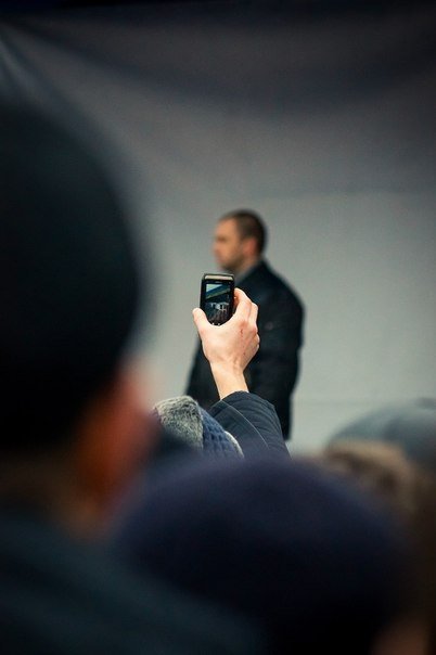 Як у Луцьку «Беркут» ставав на коліна. ФОТО