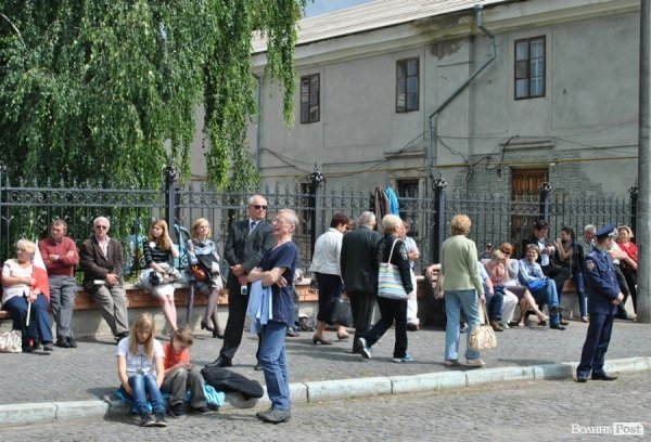 Президент Польщі приїхав у Луцьк помолитися. ФОТО