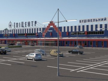 Біля «Епіцентру», який будують у Ковелі, облаштують парковку на 91 авто