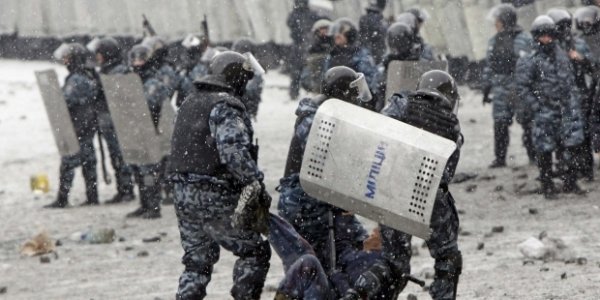  Як силовики «зачищали» людей на Грушевського. ФОТО