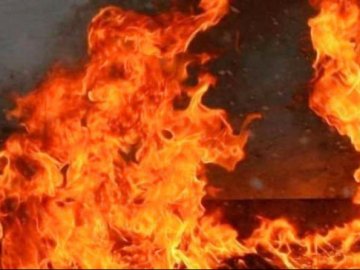 На Волині через поламану пожежну машину згоріла хата. ВІДЕО