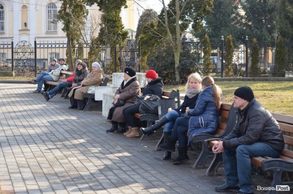 В Луцьку майже весна. ФОТО