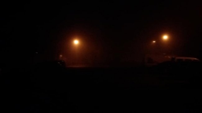 Туманна ніч у Луцьку: неймовірні світлини