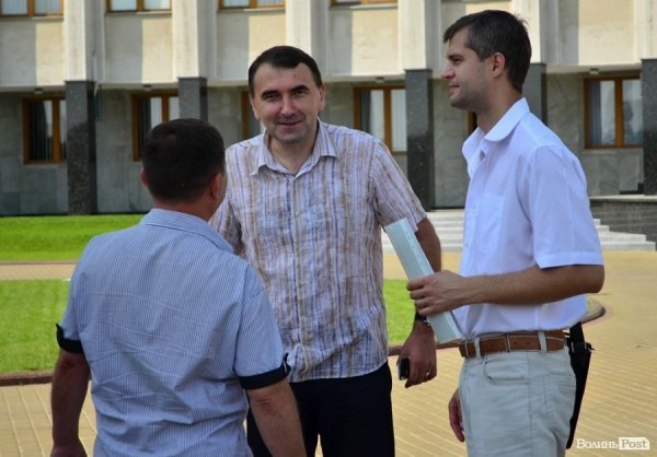 У Луцьку через мовний закон пікетували облдержадміністрацію