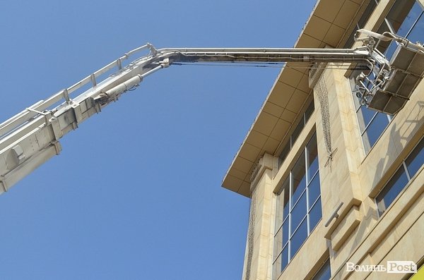 У Луцьку «горів» цум. ФОТО