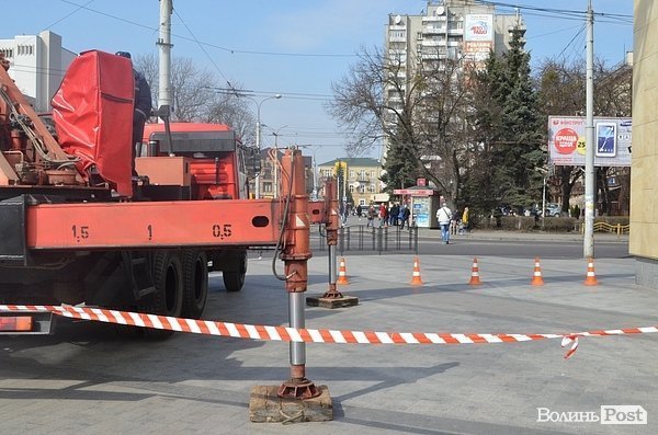 У Луцьку «горів» цум. ФОТО