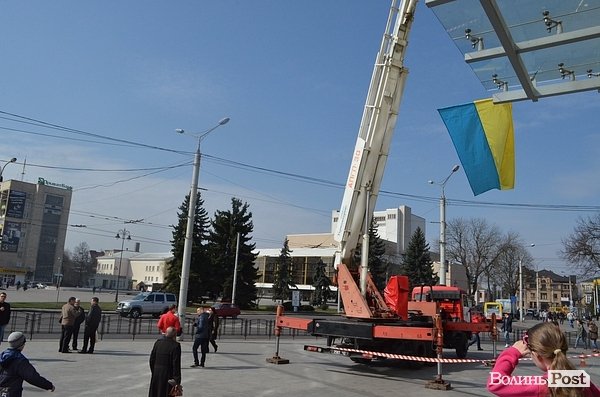 У Луцьку «горів» цум. ФОТО