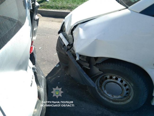 У Ковелі п'яний водій спричинив аварію. ФОТО