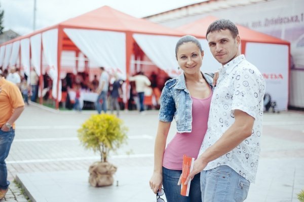 Honda влаштувала у Луцьку феєричне родинне свято. ФОТО*