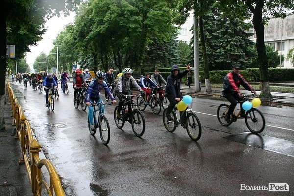 Велодень у Луцьку. ФОТО