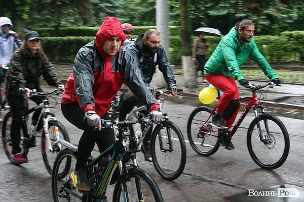 Велодень у Луцьку. ФОТО