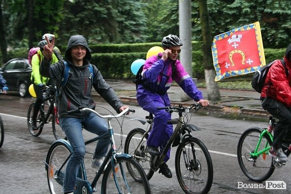 Велодень у Луцьку. ФОТО