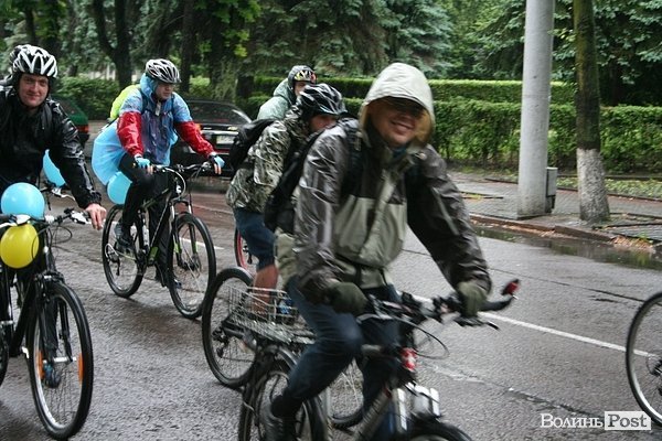 Велодень у Луцьку. ФОТО