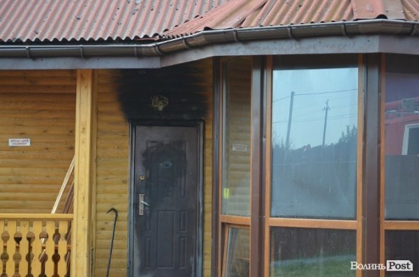 Пожежа під Луцьком: горіли Озерецькі бані. ФОТО