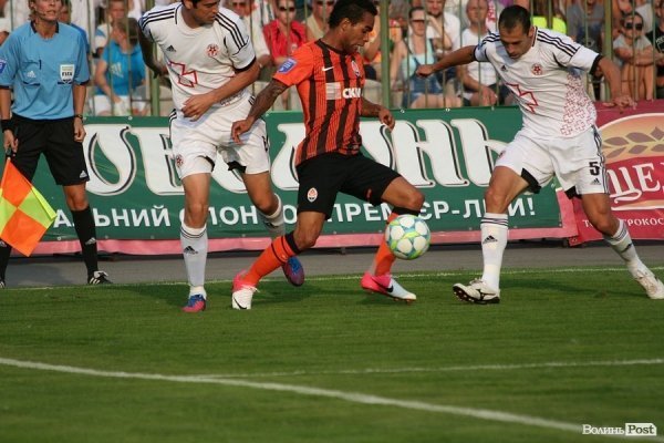 «Волинь» програла «Шахтареві» всуху 0:4. ФОТО. ВІДЕО