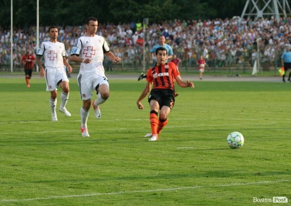 «Волинь» програла «Шахтареві» всуху 0:4. ФОТО. ВІДЕО