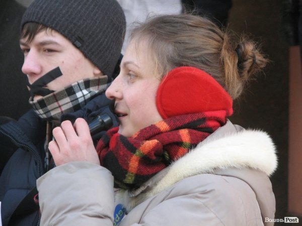 У Луцьку - пікет міліції. ФОТО. ВІДЕО