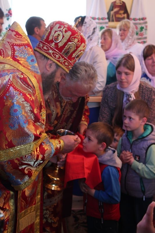 У селі на Волині вперше освятили храм. ФОТО