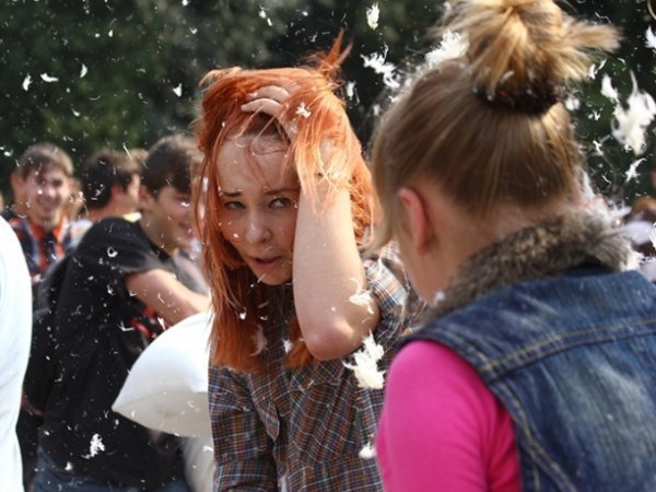 У Львові билися подушками. На черзі – Луцьк. ФОТО. ВІДЕО