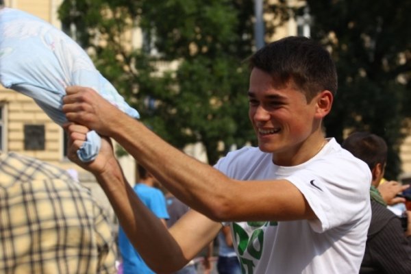 У Львові билися подушками. На черзі – Луцьк. ФОТО. ВІДЕО