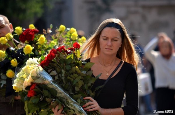 У Луцьку відспівали панахиду за Єремеєвим. ФОТО